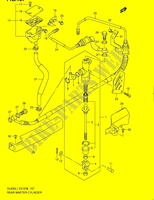 HINTERER HAUPTBREMSZYLINDER (DL650AL1 E03) für Suzuki V-STROM 650 2011