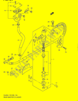 HINTERER HAUPTBREMSZYLINDER (DL650L1 E03) für Suzuki V-STROM 650 2011