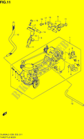 DROSSELKLAPPENGEHÄUSE (DL650AL3 E28) für Suzuki V-STROM 650 2013
