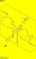 KNECHEL DECKE(KNECHEL DECKEL) GING UNTER (OPTIONAL) für Suzuki V-STROM 650 2012