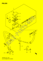 KUPPLUNGSMASCHINENZYLINDER (GSF650SUAL2 E21) für Suzuki BANDIT 650 2014