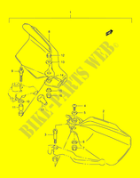 KNECHEL DECKEN(KNECHEL DECKEL) (OPTION)(MODELE X/Y) für Suzuki DR 125 1999