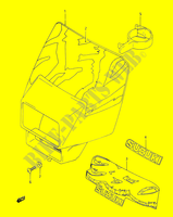 SCHEINWERFERGEHEUSE (MODELE N/P/R) für Suzuki DR 350 1992