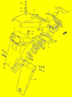 HINTERER KOTFLEGEL (MODELE M/N/P/R) für Suzuki DR 650 1991