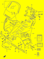 VORDERMOTORHAUBE (MODELE M) für Suzuki DR 650 1991