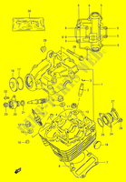 ZYLINDER KOPF  für Suzuki GN 125 1992