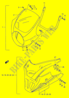 VERKLEIDUNG (MODELE K/L OPTIONNEL) für Suzuki GS-E 500 1989