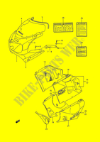 VERKLEIDUNG (3SL/3RZ) für Suzuki GSX-R 750 1991
