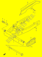 HINTERER SCHWINGARM (MODELE P/R/S) für Suzuki RF 600 1993
