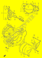 KURBELGEHEUSE ABDECKUNG / WASSER PUMPE für Suzuki RMX 250 1999