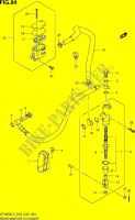 HINTERER HAUPTBREMSZYLINDER (SFV650L3 E03) für Suzuki GLADIUS 650 2013