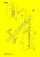 HINTERER HAUPTBREMSZYLINDER (SFV650K9/UK9/L0/UL0) für Suzuki GLADIUS 650 2010