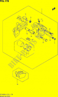 HINTERE BREMSZANGE (SFV650UL3 E24) für Suzuki GLADIUS 650 2014