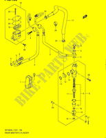 HINTERER HAUPTBREMSZYLINDER (SFV650UAL1 E21) für Suzuki GLADIUS 650 2011