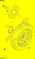 HINTERER BREMSSCHLAUCH  (UH125L4 P02) für Suzuki BURGMAN 125 2014