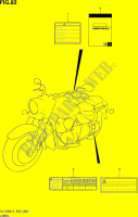 AUFSCHRIFT (VL1500L3 E19) für Suzuki INTRUDER 1500 2013