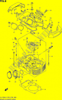 HINTERER ZYLINDERKOPF (VL1500L3 E03) für Suzuki BOULEVARD 1500 2013
