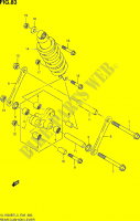 SCHOCK ABSORBER LINKAGE (VL1500BTL3 E02) für Suzuki INTRUDER 1500 2012