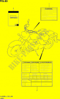 AUFSCHRIFT (VL800BL4 E19) für Suzuki INTRUDER 800 2014