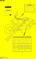 AUFSCHRIFT (VL800BUEL4 E19) für Suzuki INTRUDER 800 2014