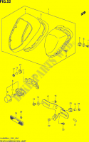 HINTERE LAMPE (VL800BL4 E02) für Suzuki INTRUDER 800 2014