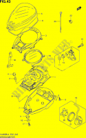 TACHOMETER (VL800BL4 E02) für Suzuki INTRUDER 800 2014