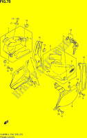 RAHMEN VERKLEIDUNG (VL800BL4 E03) für Suzuki BOULEVARD 800 2014