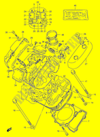 ZYLINDER KOPF  (AVT) für Suzuki INTRUDER 800 1995