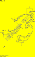 HINTERER KOTFLEGEL (VZR1800L2 E03) für Suzuki BOULEVARD 1800 2012