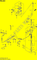 HINTERER HAUPTBREMSZYLINDER (VZR1800UFL2 E19) für Suzuki INTRUDER 1800 2012