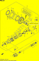 ANTRIEBSWELLE/ACHSANTRIEB (VZR1800ZUFL4 E19) für Suzuki INTRUDER 1800 2014