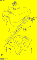 TREIBSTOFF TANK (VZR1800UFL4 E19) für Suzuki INTRUDER 1800 2014