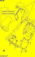 SCHEINWERFERGEHEUSE (VZR1800ZL4 E02) für Suzuki INTRUDER 1800 2014