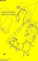 SCHEINWERFERGEHEUSE (VZR1800ZL4 E03) für Suzuki INTRUDER 1800 2014