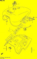 TREIBSTOFF TANK (VZR1800L4 E33) für Suzuki INTRUDER 1800 2014