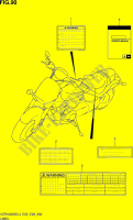 AUFSCHRIFT (VZR1800BZL4 E03) für Suzuki BOULEVARD 1800 2014