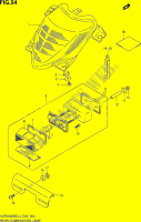 HINTERE LAMPE (VZR1800BZL4 E02) für Suzuki INTRUDER 1800 2014