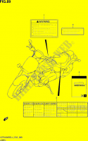AUFSCHRIFT (VZR1800BZL4 E02) für Suzuki INTRUDER 1800 2014