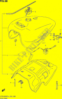 TREIBSTOFF TANK (VZR1800BZL4 E02) für Suzuki INTRUDER 1800 2014